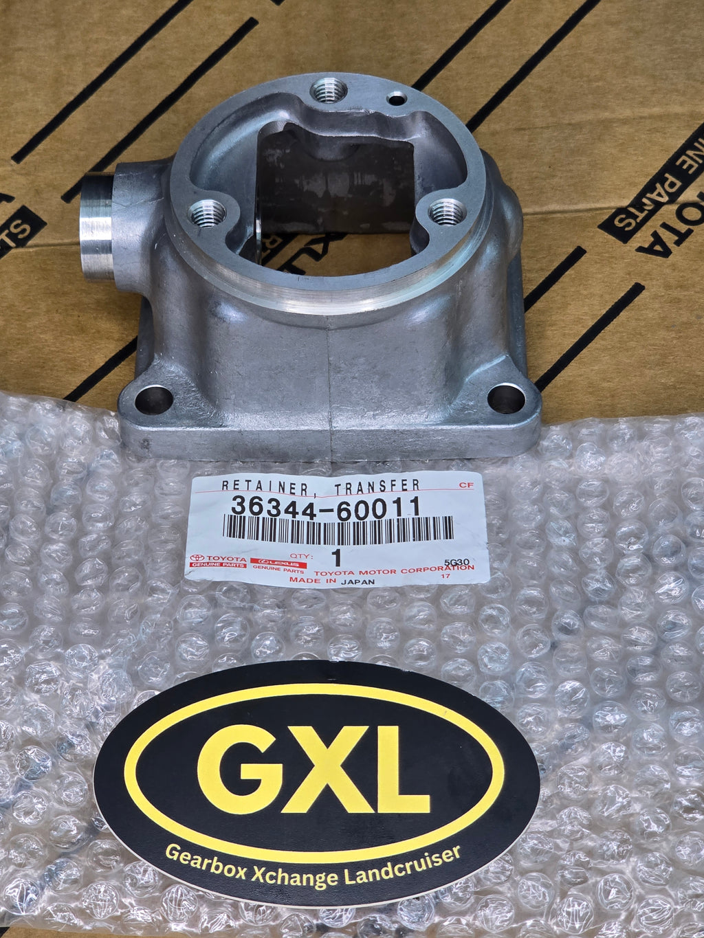 Retainer Transfer Shift Lever