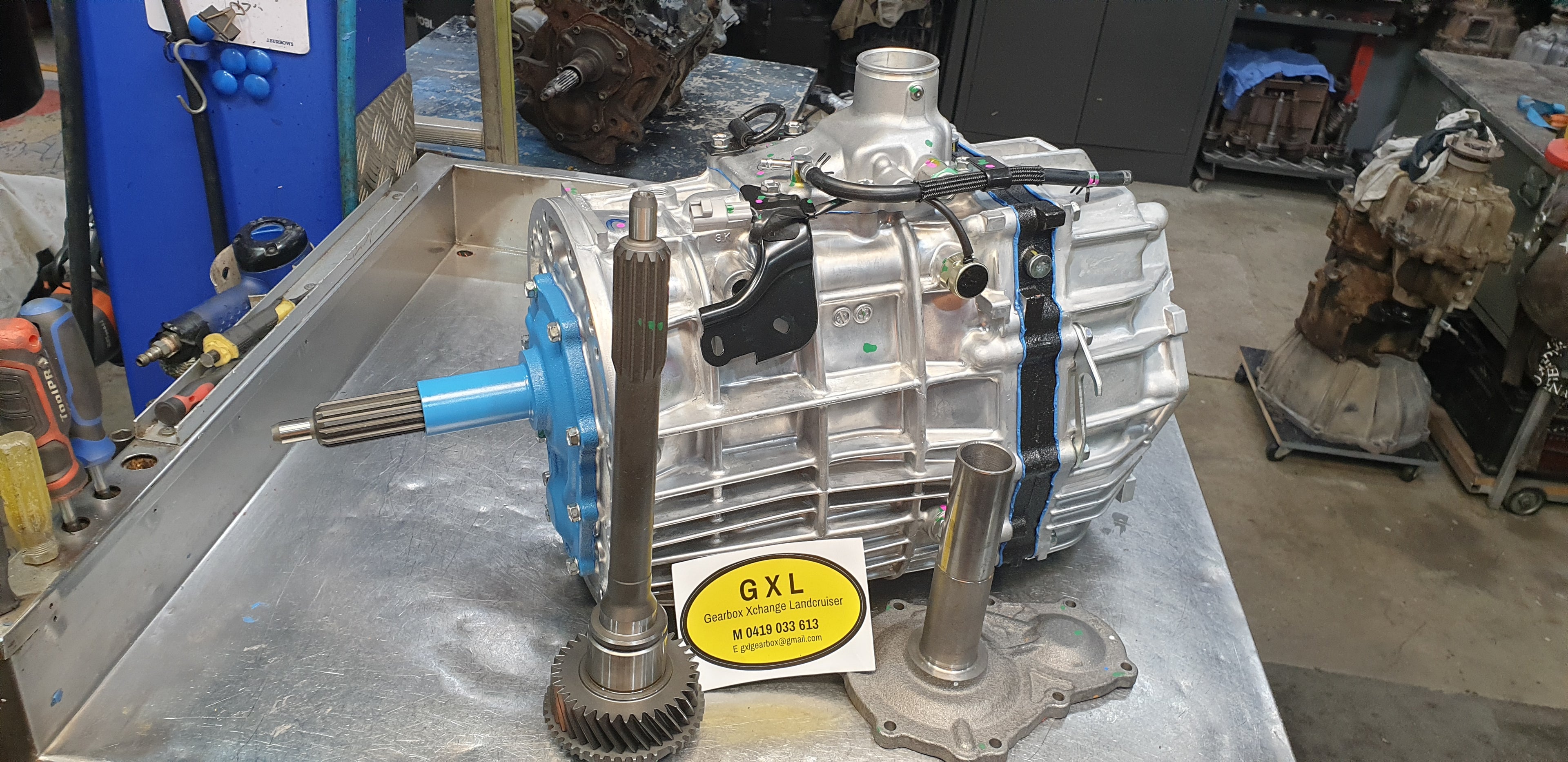 HZJ105 series base model R151 to H152 gearbox conversion kit